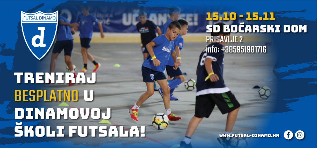 besplatni treninzi škole futsala