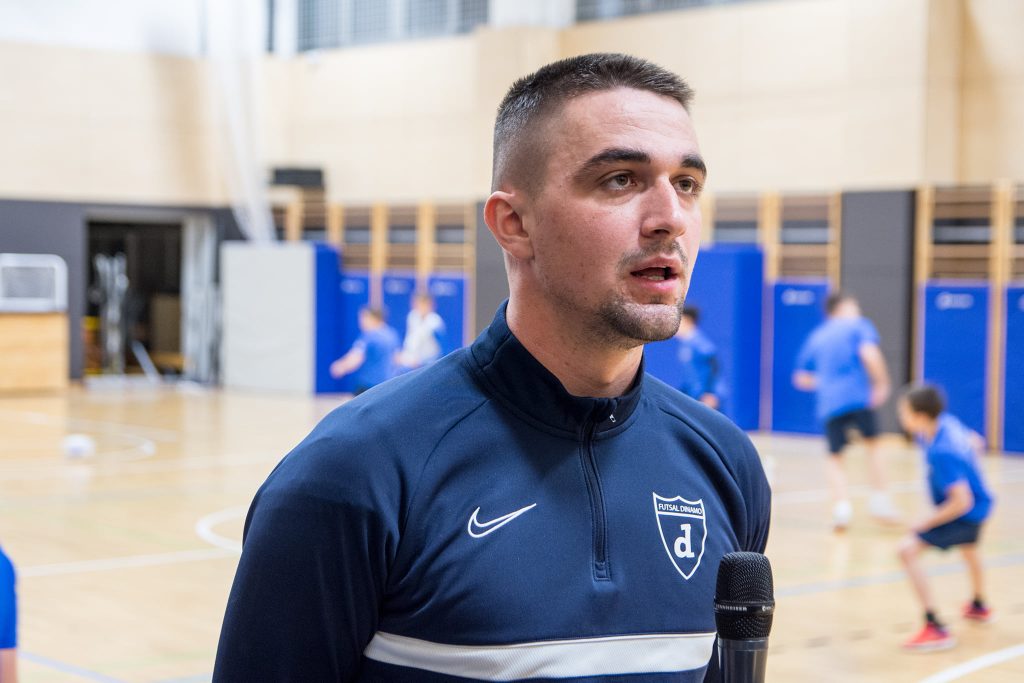 Trener Ante Marić Futsal Dinamo ZNS