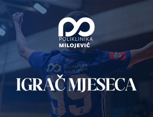 Poliklinika Milojević igrač mjeseca – rujan