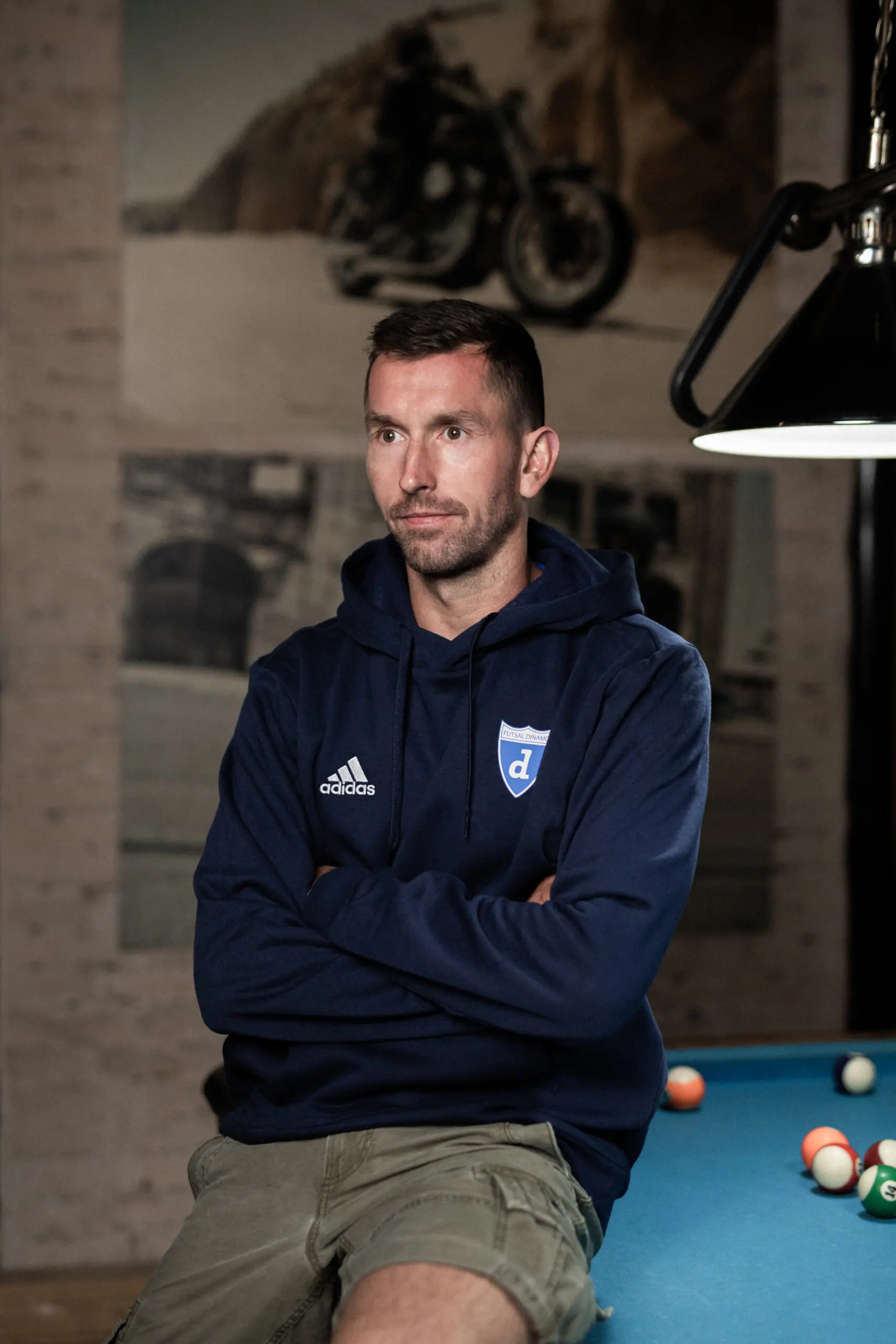 Futsal Dinamo adidas majica s kapuljačom 26/27
