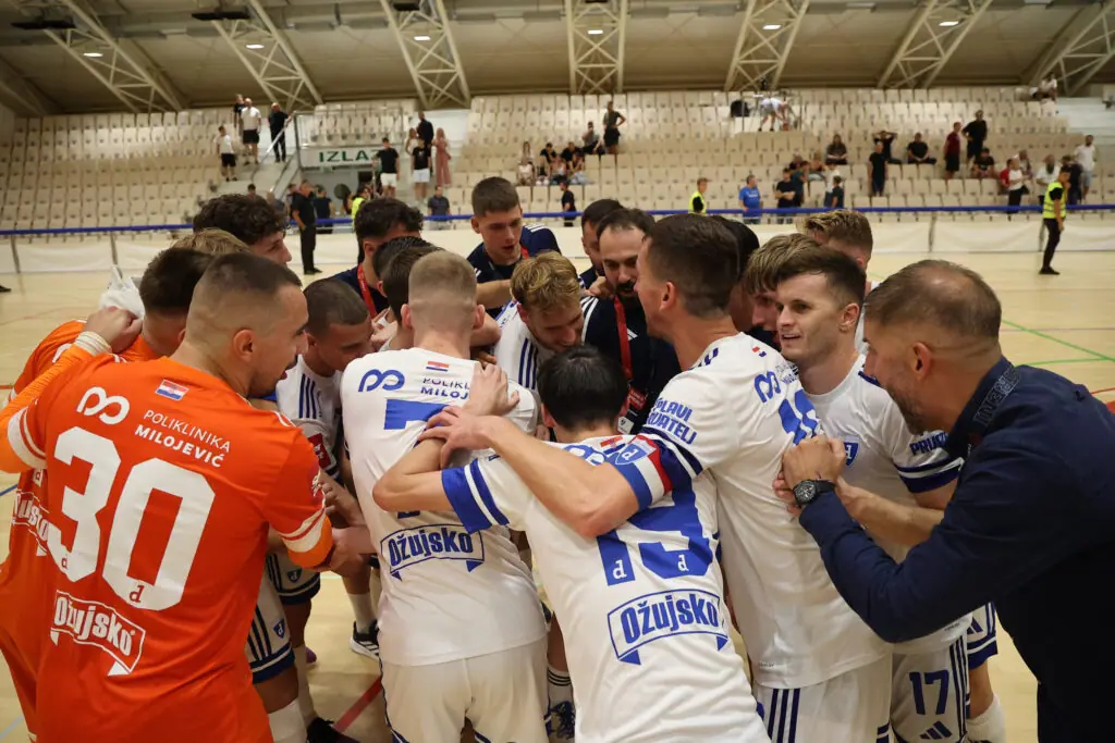 Slijedi polufinale protiv prvaka: Olmissum – Futsal Dinamo (20. rujna, SD Ribnjak, 20:00)