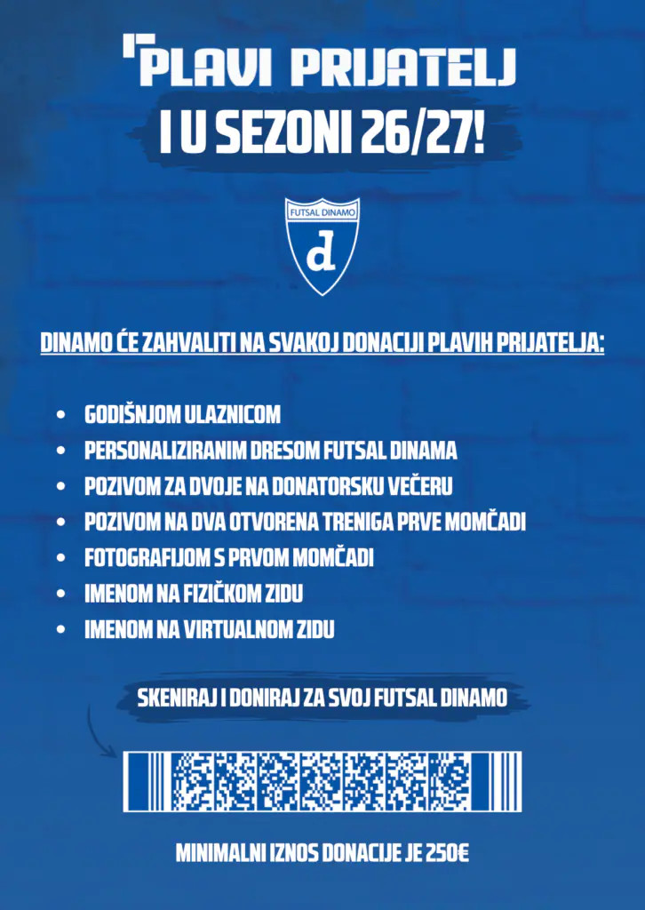 Postani Plavi prijatelj 26/27 – letak