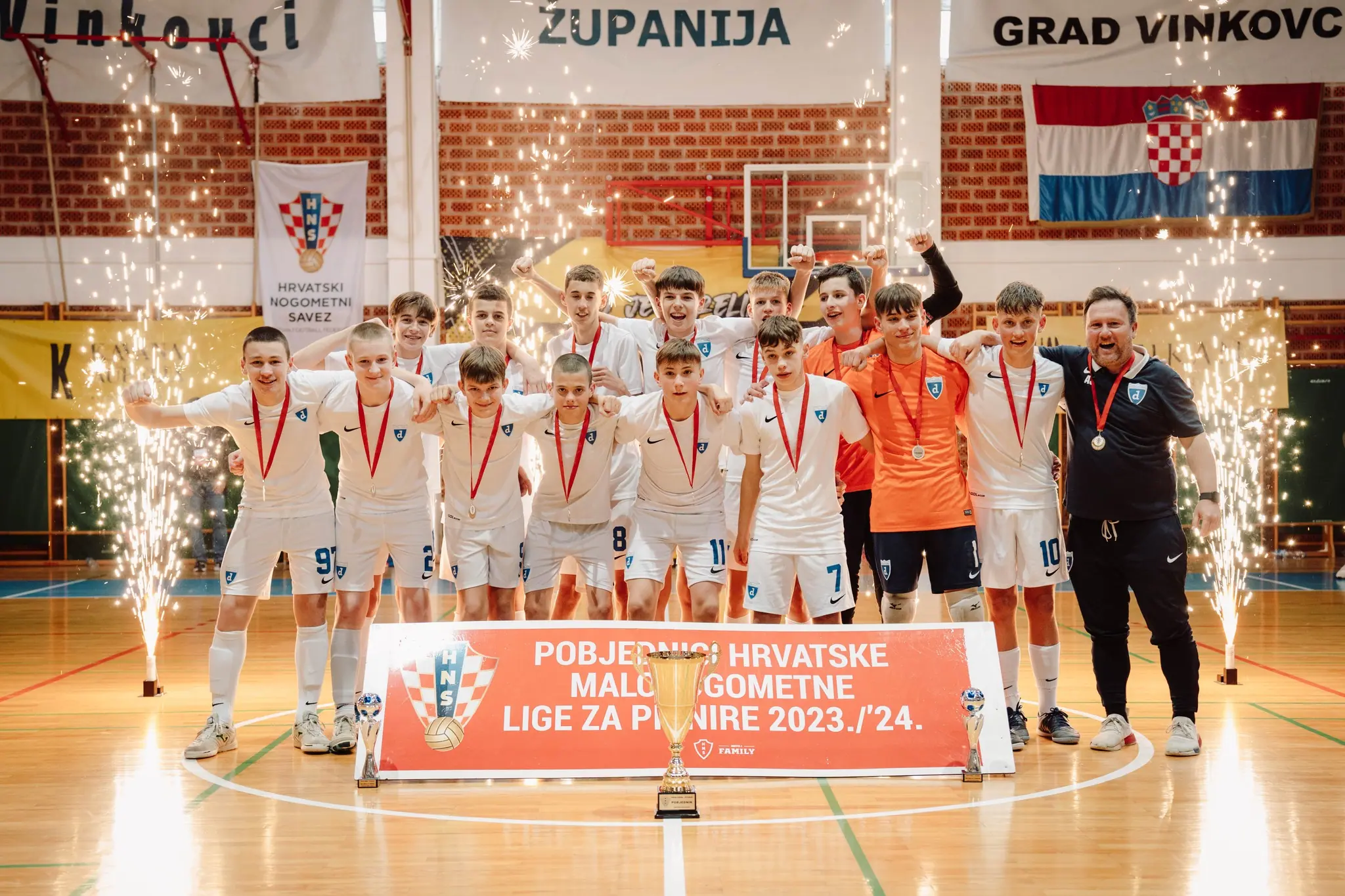 u15 pioniri prvaci hrvatske 2024