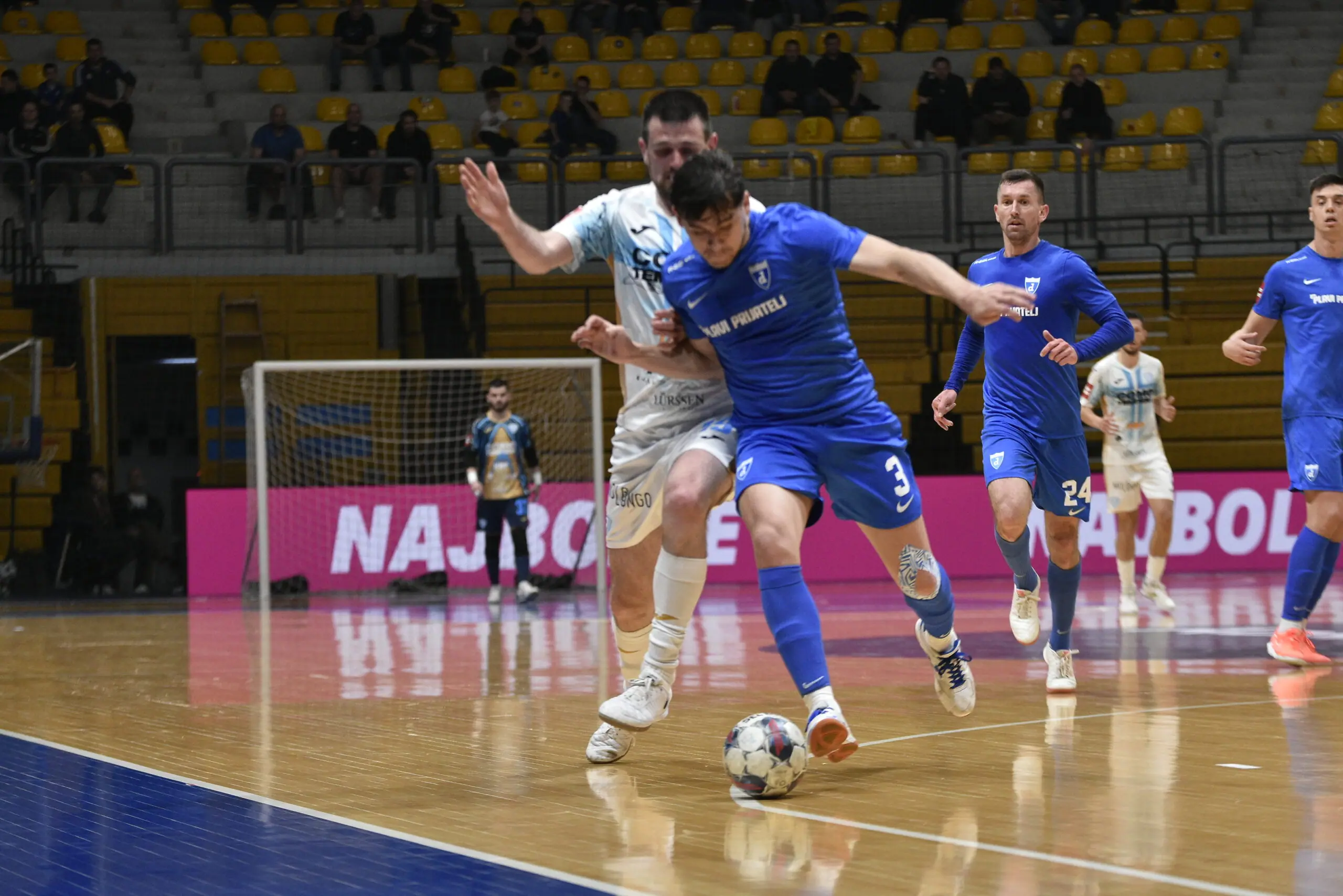 Futsal Dinamo - Rijeka, 1. utakmica 1/4 finala